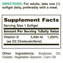 Natures bounty vitamin d 5000 Витамин D